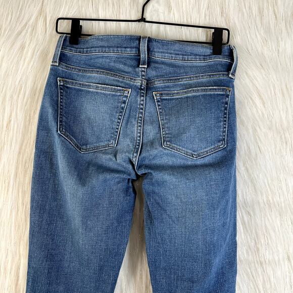 J Crew Womens Vintage Slim Straight Med Wash Jeans BD358 SP 2022 Stretch 25 - Picture 5 of 14